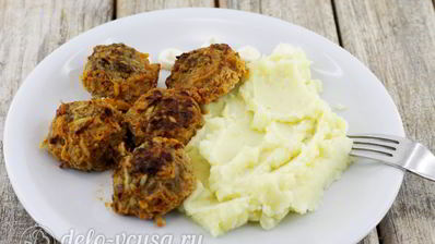 тефтели с рисом в духовке