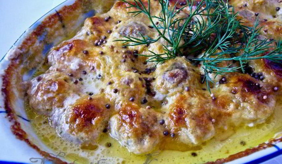 Рецепт тефтелей в горчичном соусе