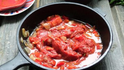 тефтели в остром томатном соусе