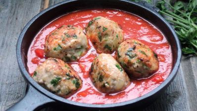 тефтели в остром томатном соусе