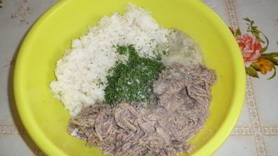 запеченные рисово-рыбные тефтели