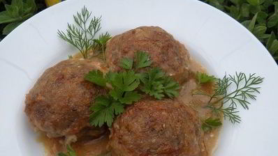 запеченные рисово-рыбные тефтели