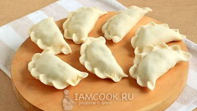 постные вареники с картошкой и грибами