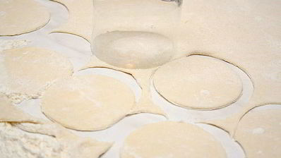 постные вареники с картошкой