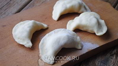 пышные украинские вареники на пару