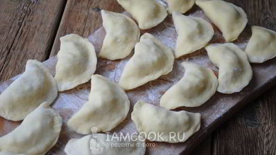 пышные украинские вареники на пару