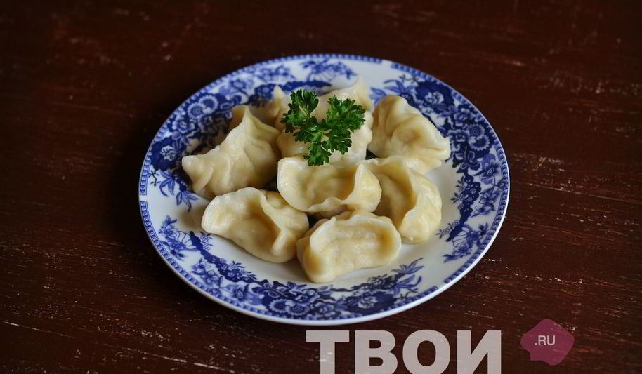Рецепт вареников с грибами