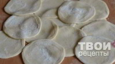 вареники с грибами