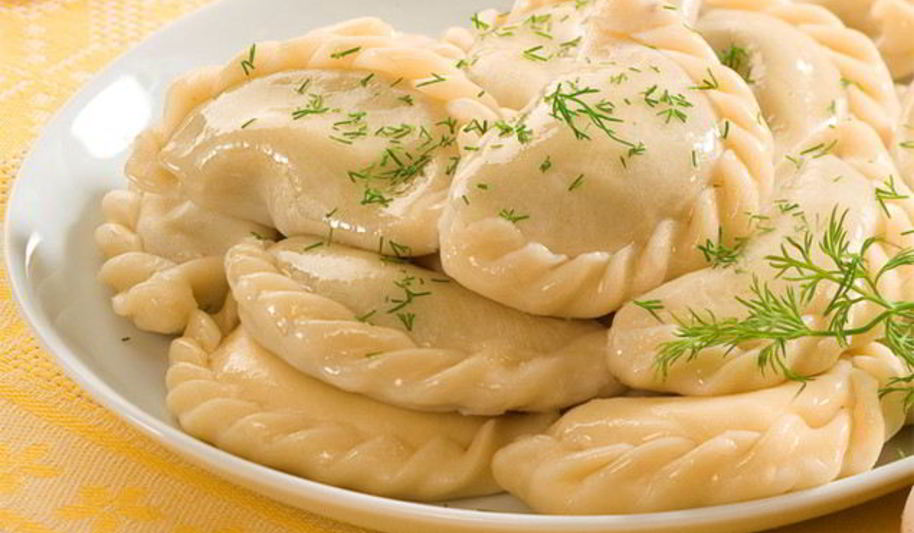 Рецепт вареников с картофелем и зеленью