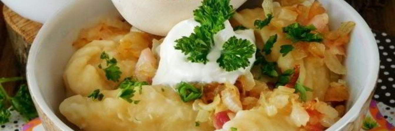 Вареники с картошкой и капустой