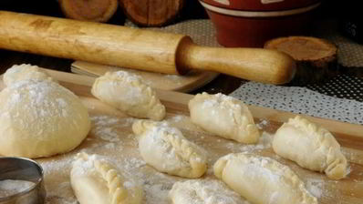 вареники с картошкой и капустой