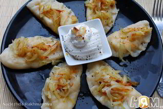 Вареники с картошкой и жаренным луком