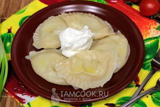 Вареники с картошкой на пару в мультиварке