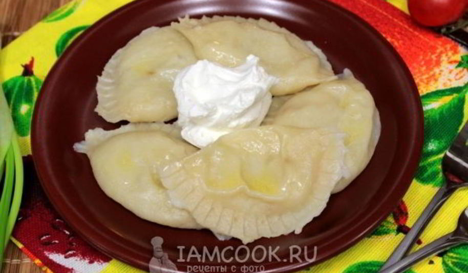 Рецепт вареников с картошкой на пару в мультиварке