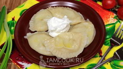 вареники с картошкой на пару в мультиварке