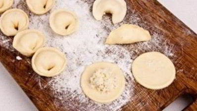 вареники с редькой