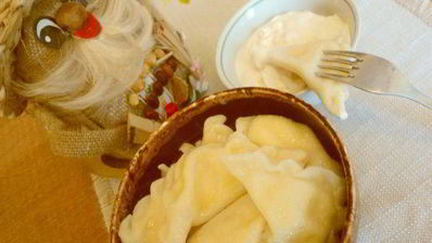 вареники с творогом