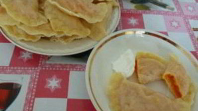 вареники с тыквой