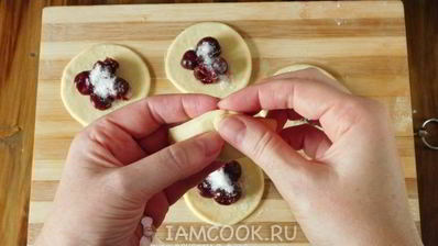 вареники с вишней на кефире