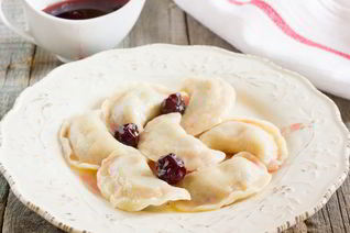 Вареники с вишней