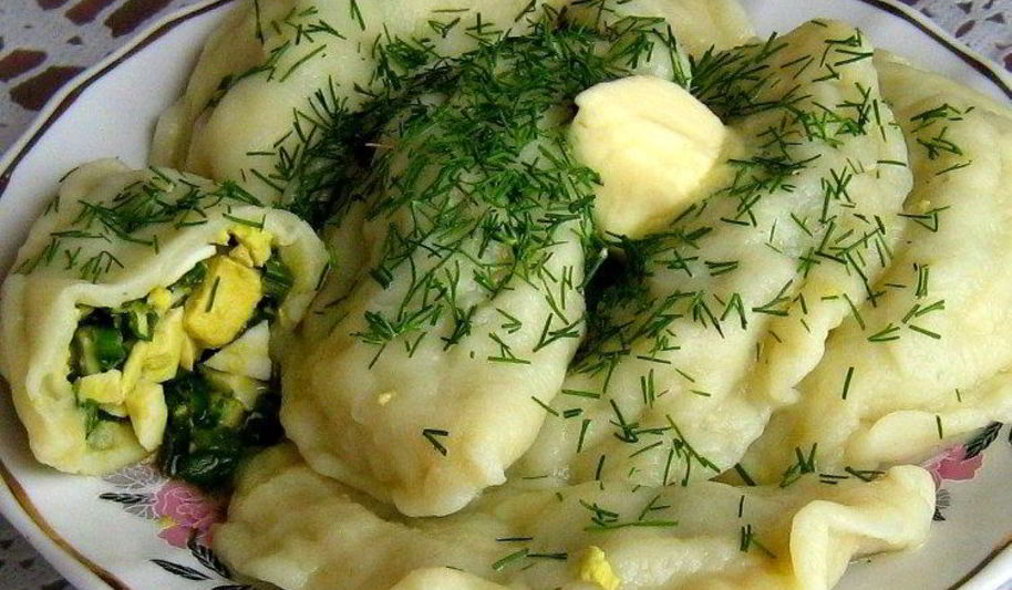 Рецепт вареников со шпинатом