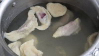 вареники со сливами