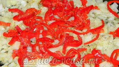 яичная лапша с мясом и овощами