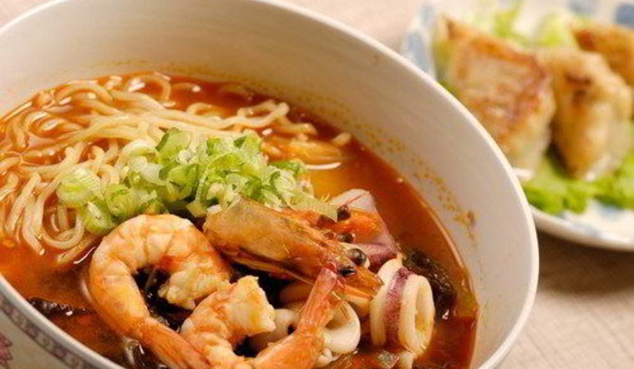 Рецепт яков удон — лапши с морепродуктами по-японски