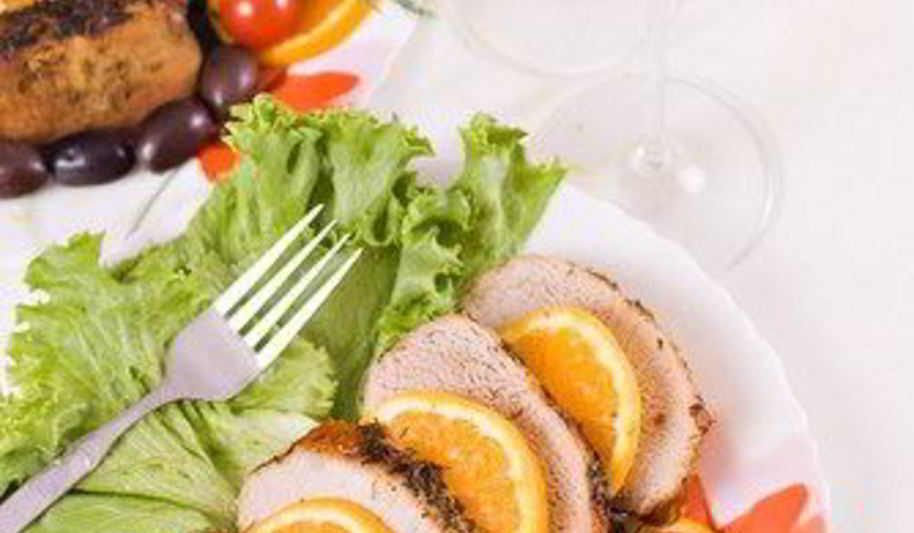 Рецепт свиного жаркого с апельсинами и хересом