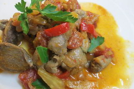 Жаркое из субпродуктов