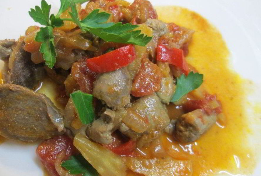 Жаркое из субпродуктов