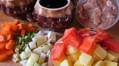 жаркое в горшочке