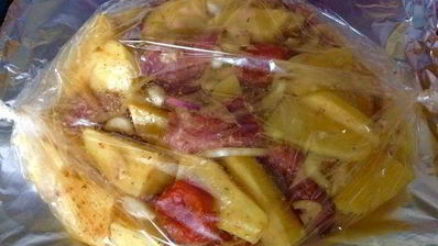 жаркое в рукаве