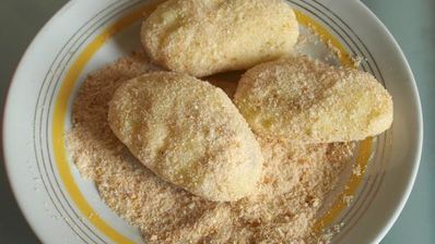 постные картофельные зразы с грибами