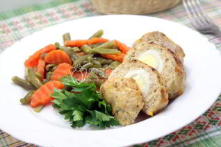 Зразы из куриного фарша