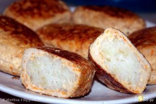Зразы мясные с рисом