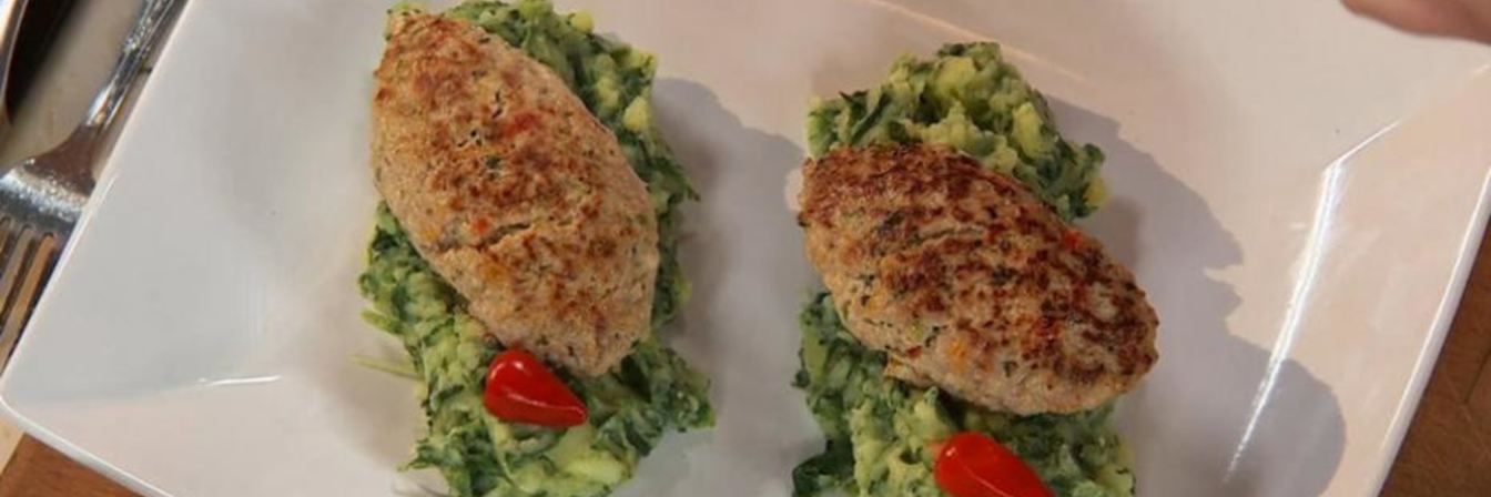 Зразы с курагой