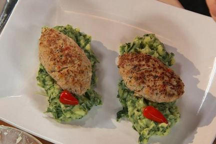 Зразы с курагой