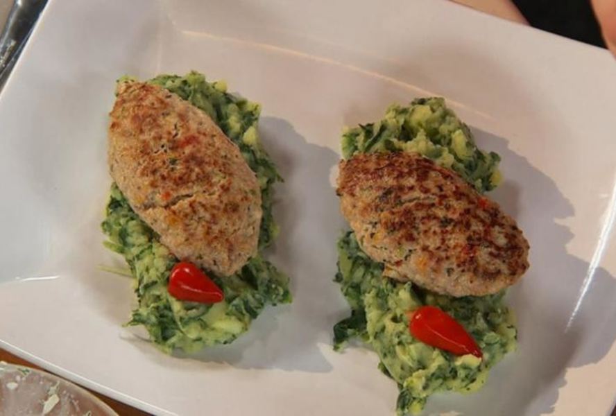 Зразы с курагой