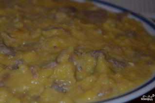 Гороховая каша с фаршем