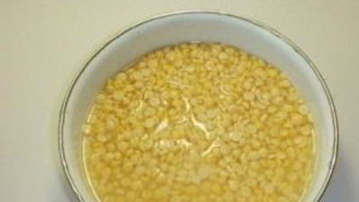 гороховая каша в микроволновке