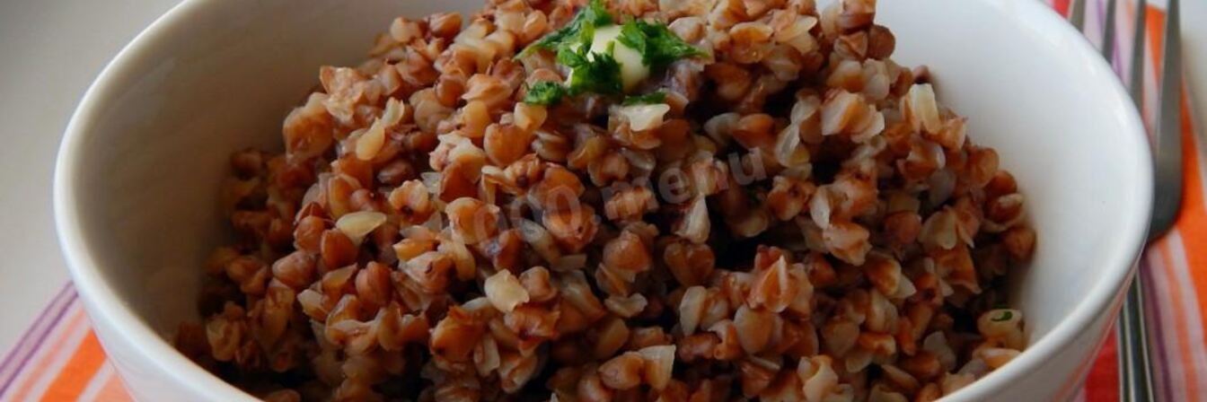 Гречка на пару