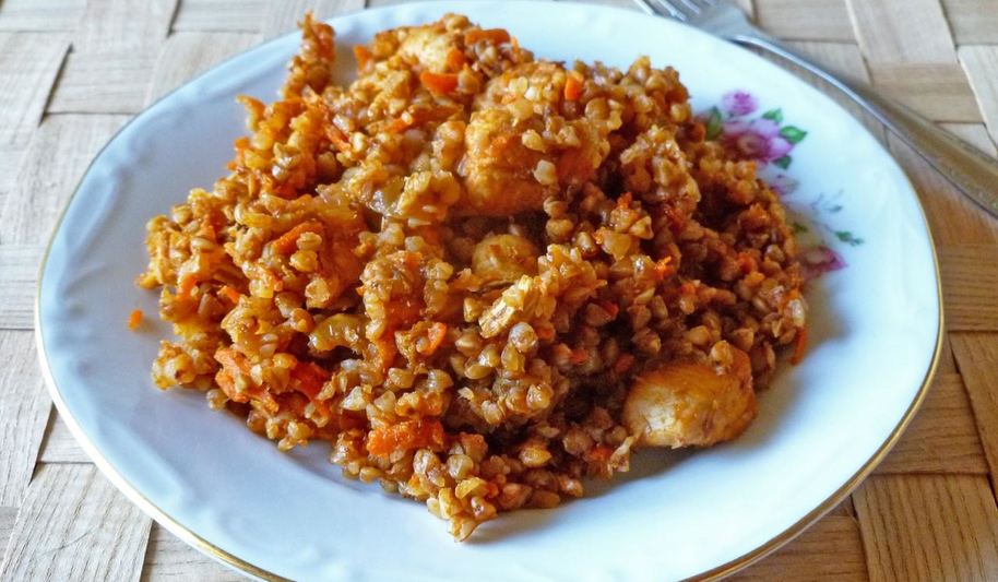 Рецепт гречки по купечески с курицей