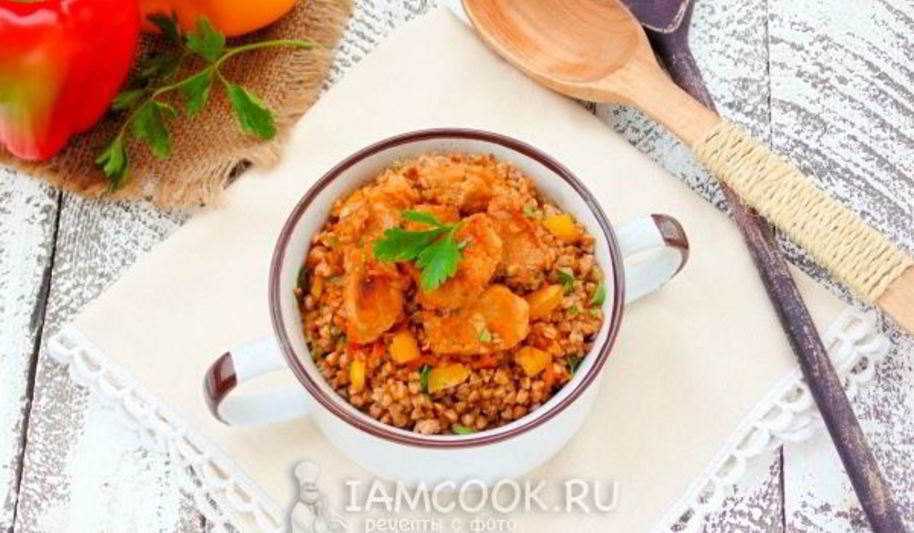 Рецепт гречки по-купечески в мультиварке со свининой