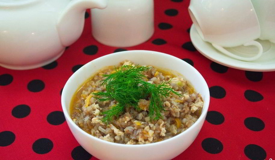 Рецепт гречки с фаршем