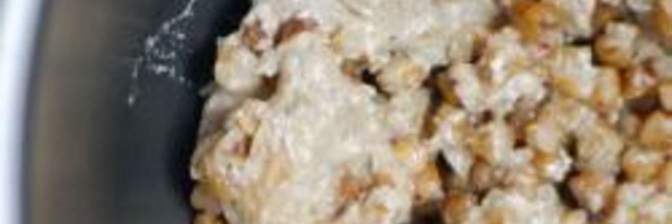 Гречка с куриной печенью в мультиварке