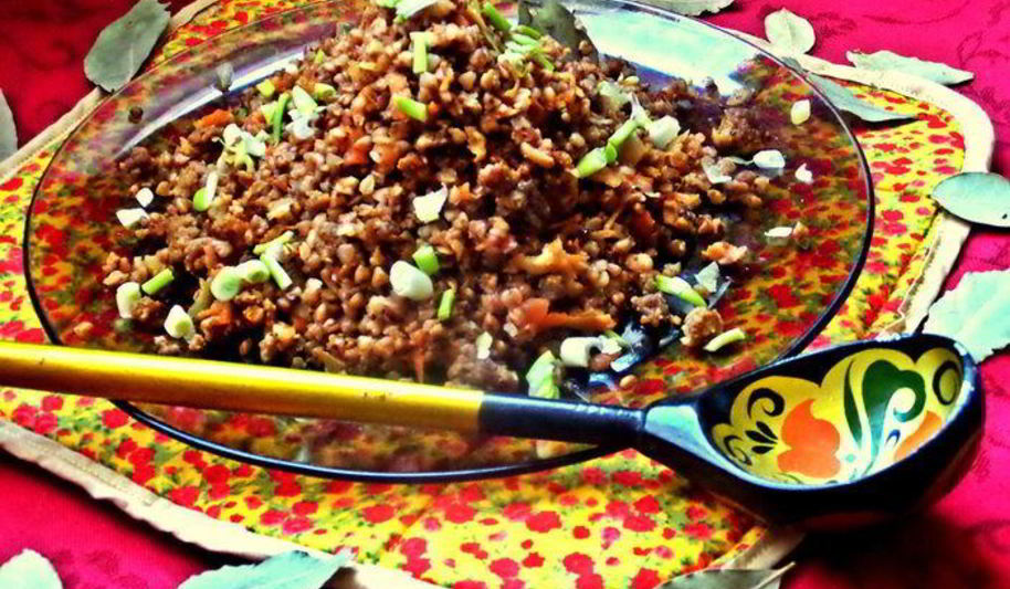 Рецепт гречки с мясом и корнеплодами