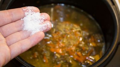 гречка с мясом и морковью в мультиварке