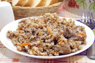 Гречка с мясом в мультиварке