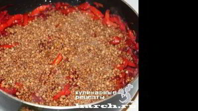 гречка с овощами красная горка